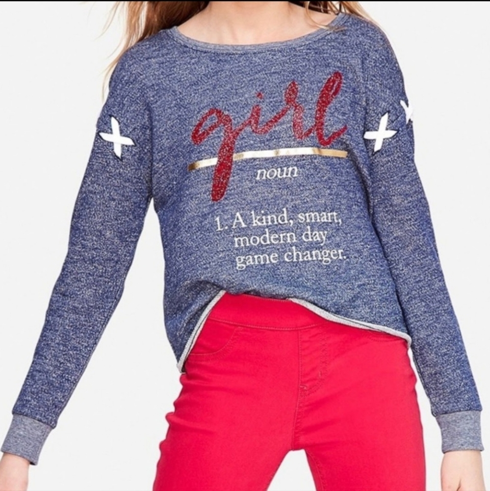 Justice~ Womans Sweatshirt Size 18/20